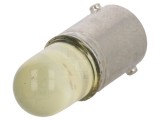 Lampă LED galbenă 230V BA9S