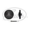 GATES TVD1200A DriveAlign&reg; Fulie curea, arbore cotit