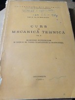 O. Mecanică Tehnică, rezistența materialelor elasticitate și plasticitate 1977