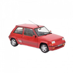 Macheta auto Renault 5 SuperCinq GT Turbo 1989 red, 1:18 Norev