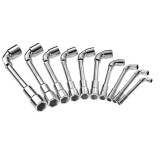 Cumpara ieftin Set 10 Chei Pipa Cotite FACOM 76.JN10, 8-19mm, Crom-Vanadium, Profesionale