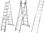 Scara Din Aluminiu Ets, 9 Trepte, 1 Tronson, 255Cm