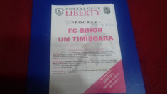 program FC Bihor - UM Timisoara foto