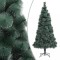 vidaXL Brad de Crăciun artificial cu suport, verde, 210 cm, PET 328485