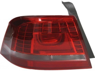 Stop spate lampa Vw Passat (B7), 11.10-Sedan, spate, omologare ECE, cu suport bec, exterior, tip bec LED+PY21W+W16W, 3AE 945 207B; 3AE945207B, Stanga foto