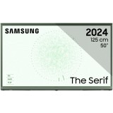 Televizor Lifestyle Samsung The Serif QLED 50LS01DB, 125 cm, Smart, 4K Ultra HD, Clasa G (2024)