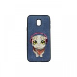 Carcasa Samsung Galaxy J5 (2017) Lemontti Embroidery Blue Puppy