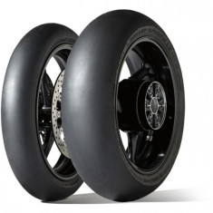 DOT19 Anvelopă Moto Slick DUNLOP 125/80R17 TL KR109 VAL9 RACE Față