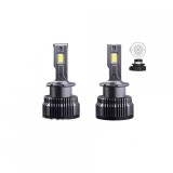 Set 2 becuri LED CanBus D2S 50W 9000lm/bec 6000K