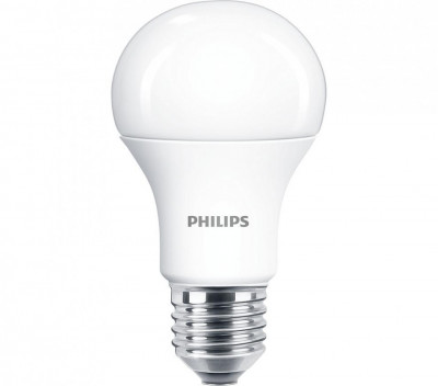 Bec LED Philips A60, EyeComfort, E27, 12 foto