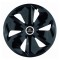 Set 4 capace roti pentru Lexus, model Roco Black, R14