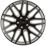 Set 4 Capace Roti 17 inchi (R17) Dakar Negru-Gri, Compatibile Cu Mazda