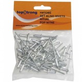 TopStrong 511114 - Nituri pop cu cap bombat 4x14 mm 500 bucati