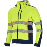 Jacheta Reflectorizanta Elastica Cu Model / Verde - L