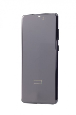 LCD Samsung Galaxy S20 Plus 5G G986, Negru + Rama, foto