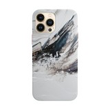 Husa compatibila cu Apple iPhone 14 Pro model Abstract Painting Silicon, TPU, Viceversa, Transparent, Carcasa