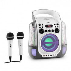 Auna Kara design CD sistem karaoke USB MP3LED 2 x micro baterie foto