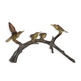 Colibiri pe un ram-statueta vieneza din bronz TBA-269, Animale