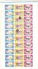 ✅ RO 1978 LP 969 a &quot; Aniversari mun. Arad - coala tripticx10 cu ERORI , MNH, Nestampilat