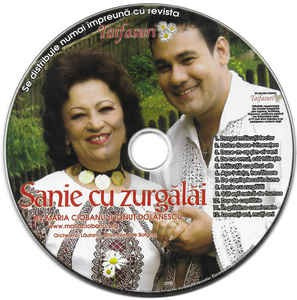 CD Maria Ciobanu Și Ionuț Dolănescu &amp;lrm;&amp;ndash; Sanie Cu Zurgălăi, original foto