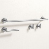 Set accesorii pentru baie Ari Brush Nickel 4 piese