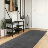 vidaXL Covoare de zonă HUARTE Antracit 300 x 80 cm Poliester 42022481