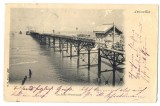 AD 990 C. P. VECHE -TROUVILLE -LA JETEE-PROMENADE -FRANTA -1906, Circulata, Printata