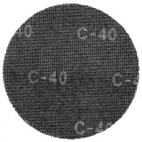 Disc cu plasa abraziva si velcro 225mm, K40 - set 10buc 55H743