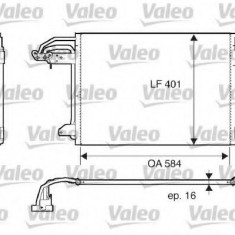 Condensator / Radiator aer conditionat SEAT LEON (1P1) (2005 - 2012) VALEO 817777