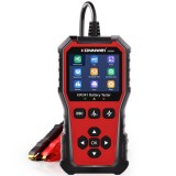 Tester baterie auto KONNWEI KW341 6V 12V 24V, CCA 10&ndash;2000, SOH SOC, test alternator si pornire, AGM EFB GEL Litiu, waveform, raport QR