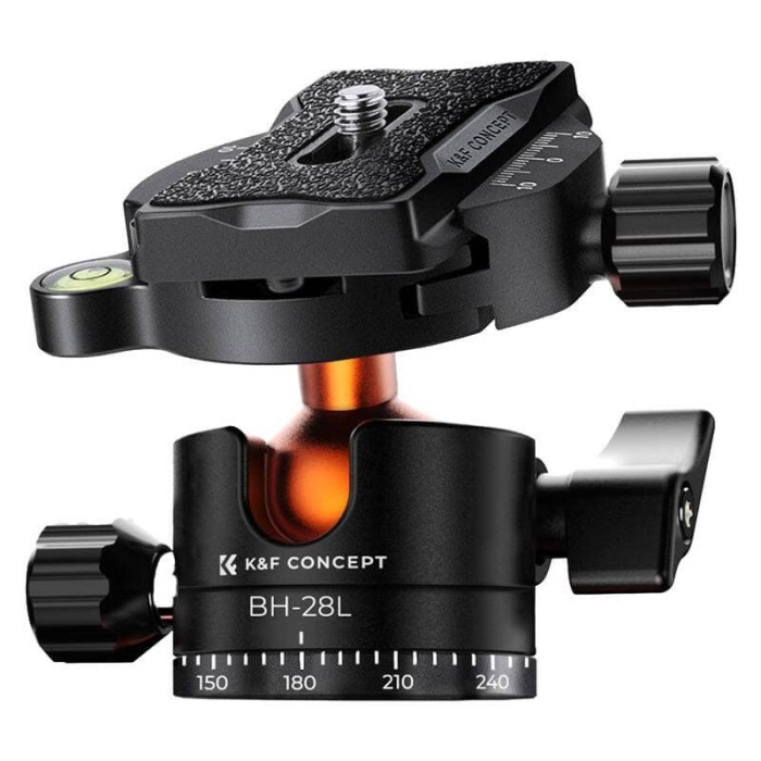 Trepied K&amp;F Concept K254A3+BH-28L