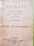 G42-I- Editie veche rara-Poezii 1916. M. Eminescu-V. Micle-H. Ibsen.