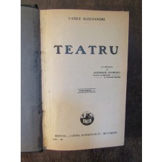 TEATRU VASILE ALECSANDRI . VOL I , II ,1923