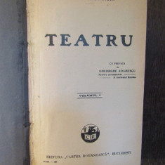 TEATRU VASILE ALECSANDRI . VOL I , II ,1923