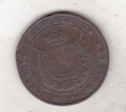 bnk mnd Italia Toscana 5 centesimi 1859