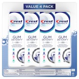 Set 4 paste de dinți Crest 3D Gum Detoxify Ultra, cu fluorură de staniu și aromă de mentă, 4 x 133 g (532 g)