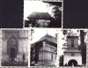 P1171 Lot de 4 poze cu biserica Golești, 1966