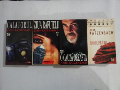 ANALISTUL / CALATORUL / ZIUA RAFUIELII / O CAUZA DREAPTA (4 carti) - John KATZENBACH foto