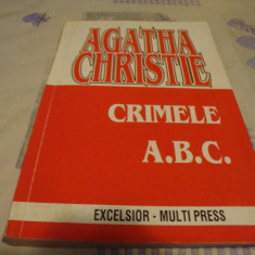 Agatha Christie - Crimele A B C - Excelsior Multi Press