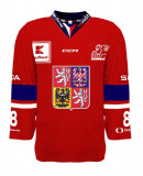 Echipa națională de hochei tricou de hochei Czech Republic 2023/24 CCM PRO Authentic - red - XXL