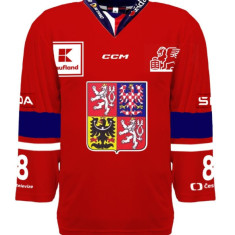 Echipa națională de hochei tricou de hochei Czech Republic 2023/24 CCM PRO Authentic - red - XXL