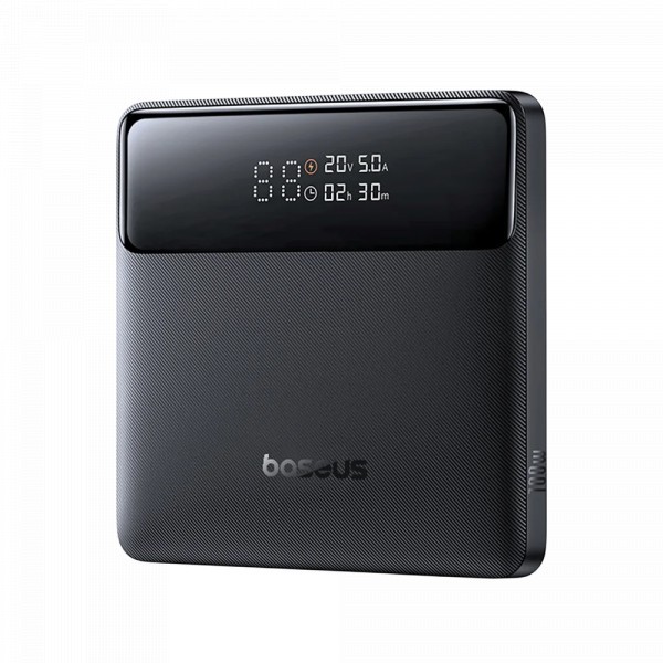 Baterie Externa Baseus Blade H1, 20000mAh, 100W, QC + PD, 2 x USB-A - 2 x USB-C, Neagra
