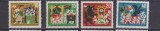 GERMANIA 1964 MI.447-450 MNH, Nestampilat