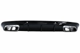 Difuzor Bara Spate cu Ornamente toba Mercedes CLS-Class C257 Sport Line (2018+) CLS63 Design Performance AutoTuning, KITT