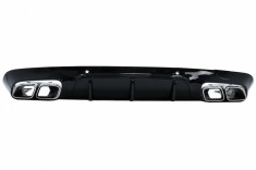 Difuzor Bara Spate cu Ornamente toba Mercedes CLS-Class C257 Sport Line (2018+) CLS63 Design Performance AutoTuning foto