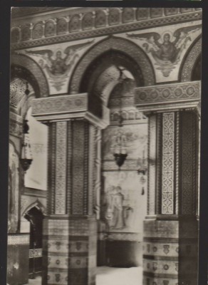 CPIB 22450 - CARTE POSTALA - IASI. BISERICA TREI IERARHI, COLOANELE PRONAOSULUI foto