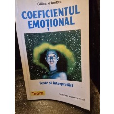 COEFICIENTUL EMOTIONAL DE GILLES DAMBRA