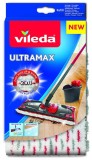 Rezerva mop Vileda Ultramax 2in1 din microfibre pentru curatare eficienta