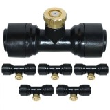 Set 5 Duze Intermediare + 5 Conectori T Sistem Racire Terasa Pulverizare, Gradina, Piscina