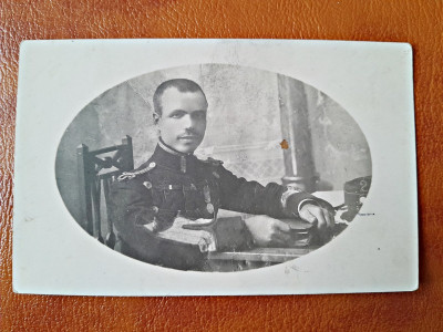 Fotografie tip Carte Postala, militar, perioada interbelica, necirculata foto